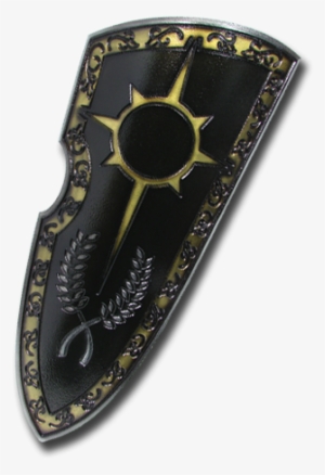 Medieval 2nd Edition Paladin Shield Black 120x50cm - Sword #2842571