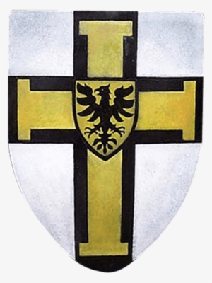 Teutonic Knights Steel Battle Shield - Teutonic Knight Shield #2842767