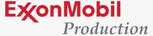 Exxonmobil Production Logo Png Transparent - Exxon Mobil #2842943