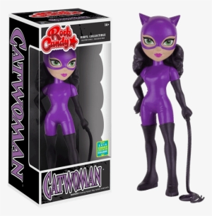 Catwoman Rock Candy Vinyl Figure Sdcc16 - Funko Rock Candy Catwoman #2843228