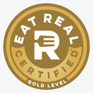 Eatreal Primary Logo Gold Sml - The Plant Cafe Organic #2843287