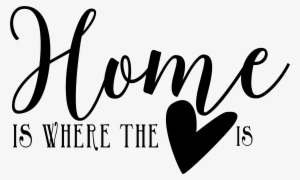 Home Is Where The Heart Is - Maid Of Honor In Cursive #2843335