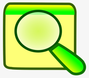 Folder Magnifying Glass Search Transparent Image - Icon #2843504