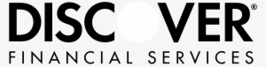 Discover Logo Black And White - Discover Financial Services #2843801