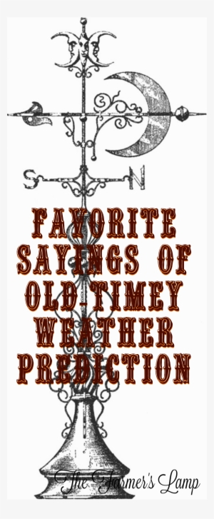 Favorite Sayings Of Old-timey Weather Prediction - Jingle Bell Time Sticker #2843861