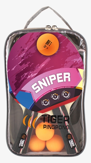 Sniper 4 Kit - Tiger Ping Pong Sniper Table Tennis Racket #2844157 Sniper 4 Kit - Tiger Ping Pong Sniper Table Tennis Racket #2844157