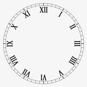 Black And White, Clock, And Edit Image - Reloj Numeros Romanos Png #2844274