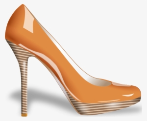 How To Set Use Shoe High Heel Clipart - Clip Art Of Smooth Objects #2844652