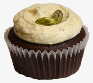 Pistachio On Chocolate - Cupcake #2845886
