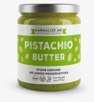 Pistachio Butter - Freshly Made - Organic Raw Almond Butter #2845978
