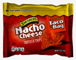 Nacho Cheese Taco In A Bag - Shearers Shearer's Kettle Cooked Mesquite #2846416
