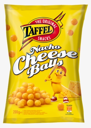 Corn Balls With Nacho Cheese Flavour - Taffel Nacho Cheese Balls #2846474
