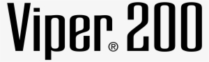 Viper 200 Logo Png Transparent - Viper #2847020
