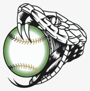 Vipers Fastpitch Provides Several Softball Programs - Rattlesnake Black And White #2847041