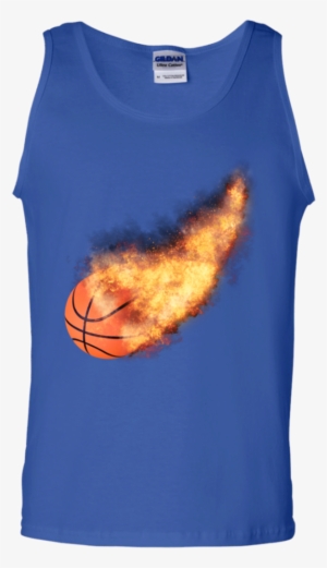 Flaming Basketball - T-shirt #2847245