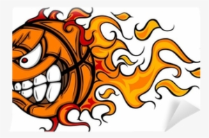 Basketball Fire Face #2847286
