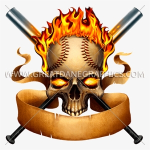 Download Error - Baseball Skull Png #2847629
