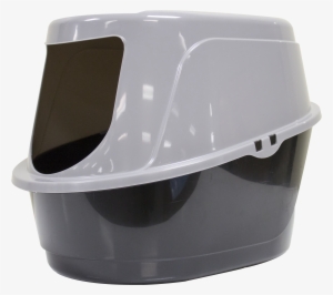 Large Hooded Litter Box - Motorcycle Helmet #2847705