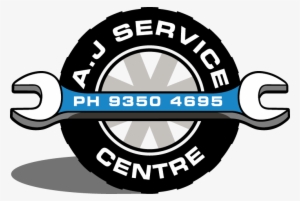 Aj Service Centre - Tyre And Spanner Logo #2847808
