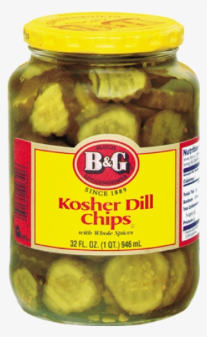 B&g® Kosher Dill Chips - B & G Kosher Dill With Whole Spices, Spears - 16 #2847957