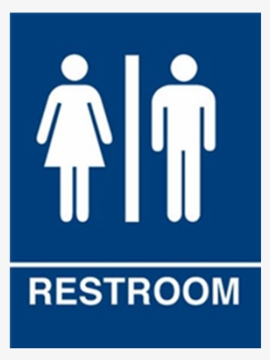 Free Icons Png - Restroom Sign Board #2848240