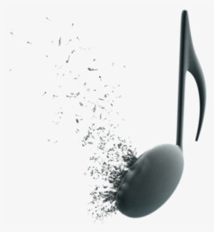 Exploding Music Note Psd95604 - Exploding Musical Note Png #2848309