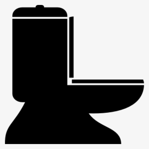 Toilet Clipart Png - Toilet Silhouette Png #2848487