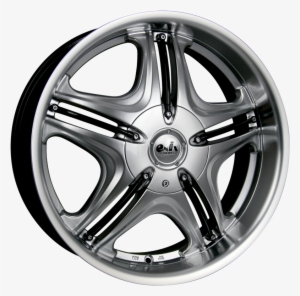 Euro Hyper Silver / Black Strip - Keskin Kt11 Heaven Alloy Rim #2848682