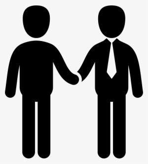 Businessmen Shake Hands Comments - People Shake Hand Icon #2849040