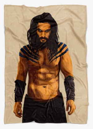 "let Your Hair Down" Khal Drogo Jason Momoa Fleece - Jason Momoa #2850987