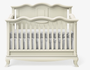 Cleopatra Convertible Crib With Solid Panel Headboard - Baby Cribs #2851293
