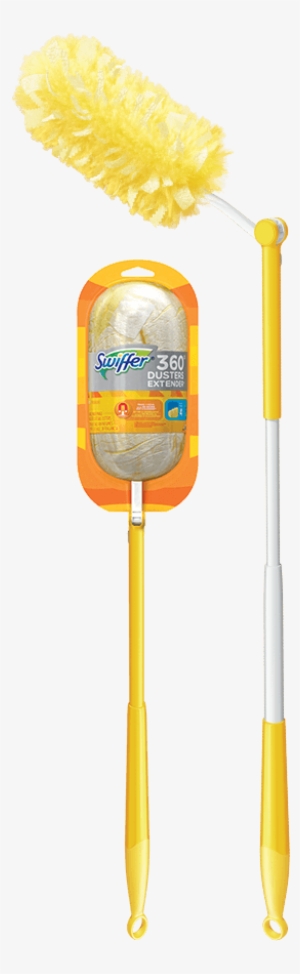 Swiffer Dusters Heavy Duty Extender Handle Starter - Swiffer 360 Dusters Extender Kit - Extends Up #2851323