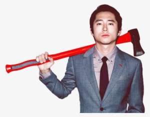 Does Glenn Get Killed In Season Six Of The Walking - Glenn The Walking Dead Png #2851447