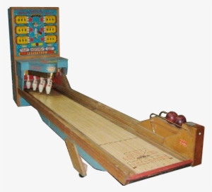 Vintage Bowling Lane - Arcade Bowling Machine #2851504