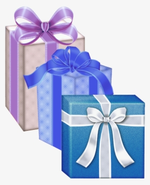 Happy Birthday Gifts, Happy Birthday Clip Art, Birthday - Red White Gifts Png #2851834