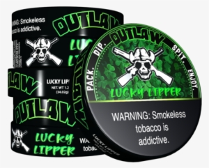 Outlaw Lucky Lipper Flavor Dip Tobacco - Dip Tobacco #2851979