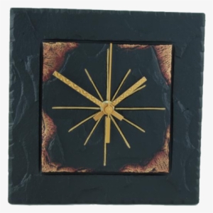 Square 7½" Clock Border Gold Edge - Gift #2852178
