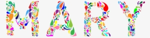 This Free Icons Png Design Of Mary Typography #2853688