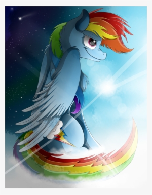 Galaxycartoons, Cloud, Lens Flare, Nose Wrinkle, Rainbow - Cartoon #2853696