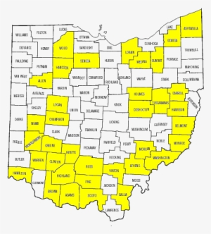 Click A County To Visit That Quilt Trail's Website - Ohio Map With Counties #2853912