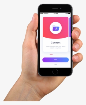 Mobile Phone In Hand Png Transparent Images - Avaya Equinox On Iphone #2854741