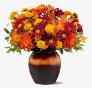 Bukiety Jesienne - Vase Of Fall Flowers #2854970