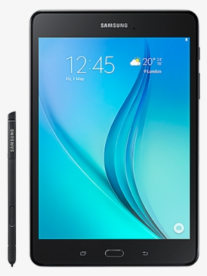 Tablet With Pen Png - Samsung Tab A P355 Lte #2855017