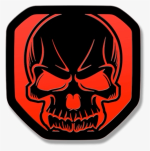 Skull Head Tailgate Emblem 2019-up Ram - Skull #2855037