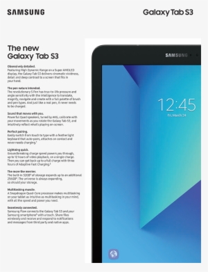 Samsung Galaxy Tab S3 #2855181