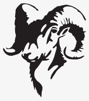 Bighorn Sheep Line Drawing #2855287