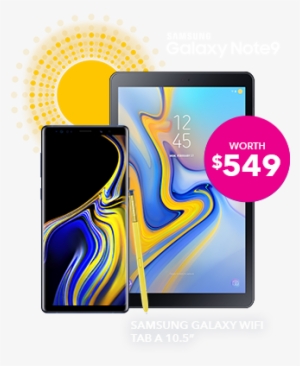 Free Samsung Tablet With The Galaxy Note9 - Samsung Galaxy Tab A 10.5 #2855518