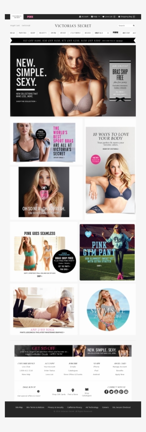 Victoria's Secret Competitors, Revenue And Employees - Online Advertising #2855786