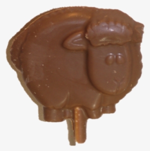 Molded Chocolate Easter Suckers - Chocolate #2855852