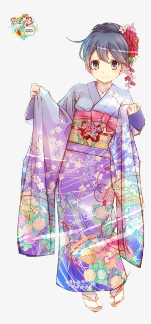 Kimono Girl Chibi Render #2856173
